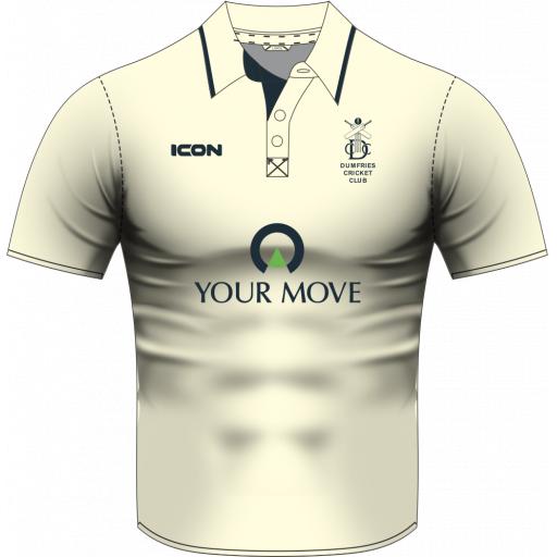 Dumfries CC Match Cricket Shirt S/S