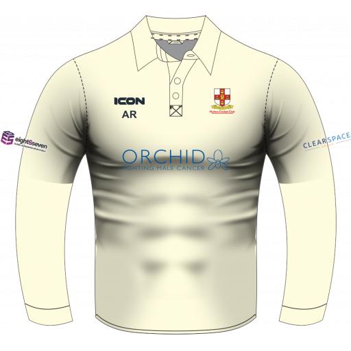 Hutton CC Match + Cricket Shirt L/S